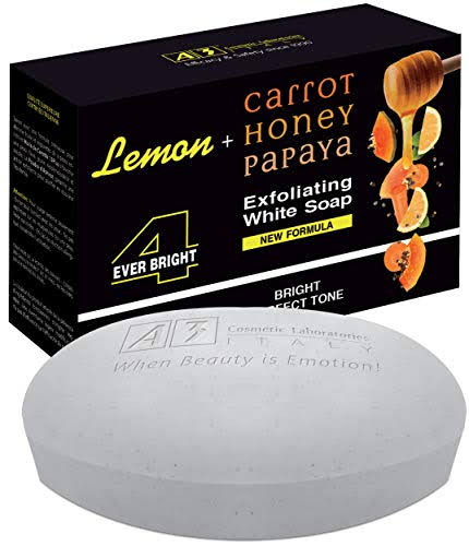[22987] A3 Bar Soap Lemon Carrot Honey Papaya Soap 200g