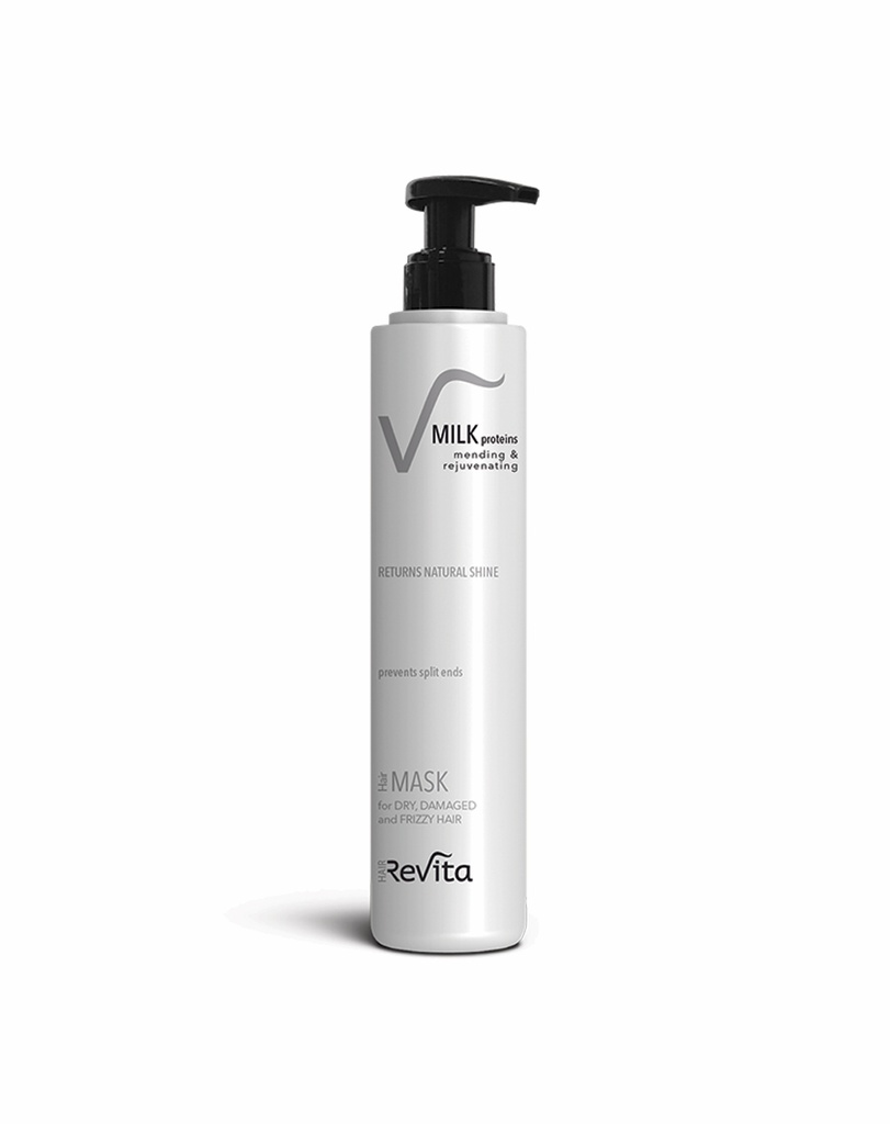 [24304] A3 Revita Milk Mask Returns Natural Shine for Dry, Damaged & Frizzy Hair 250ml