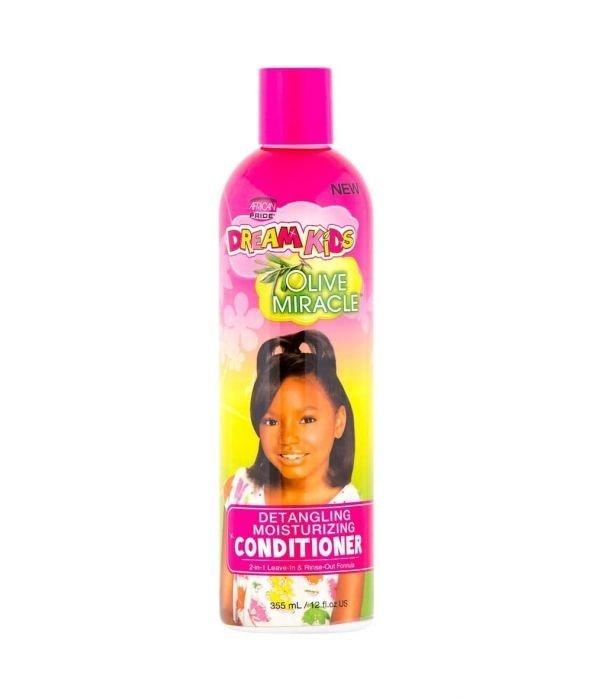 [9758] African Pride Dream Kids Olive Miracle Detangling Moisturizing Conditioner 12oz