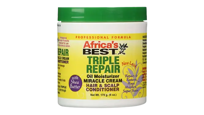 [16857] Africa's Best Hair & Scalp Conditioner Oil Moisturizer Cream 6oz