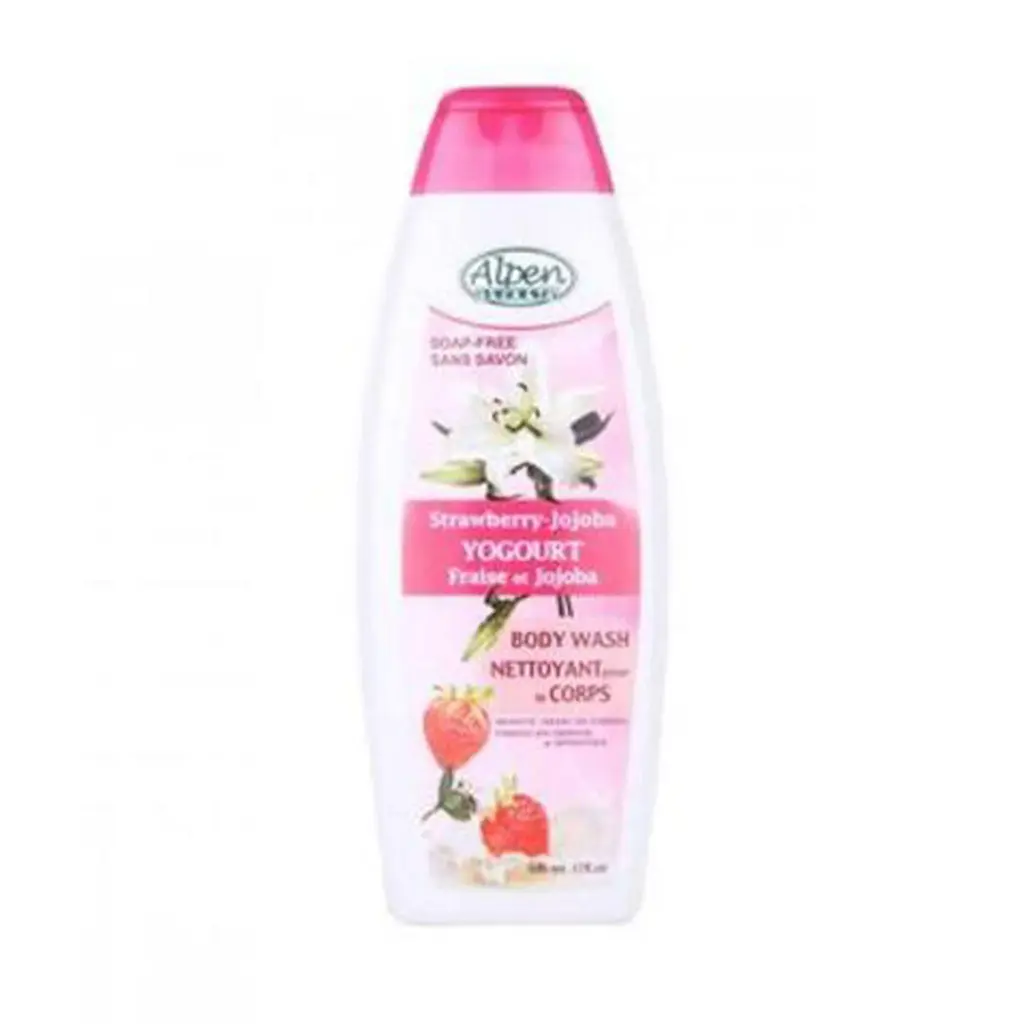 [6131] Alpen Body Wash Strawberry jojoba 500ml