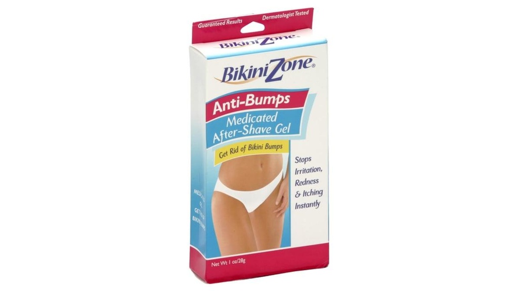 Bikini Zone Anti-Bumps Medicated After-Shave Gel 28g