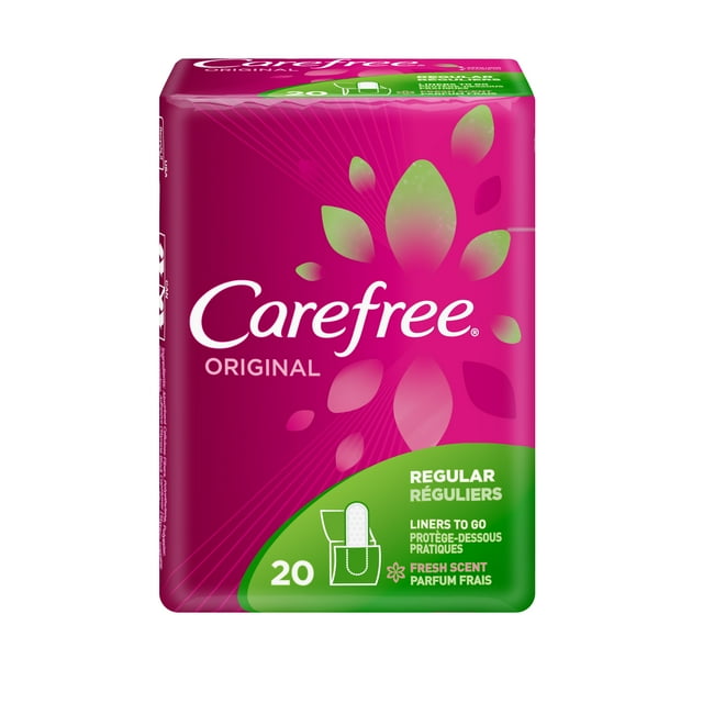 Carefree Fresh Scent Pantiliners Regular 