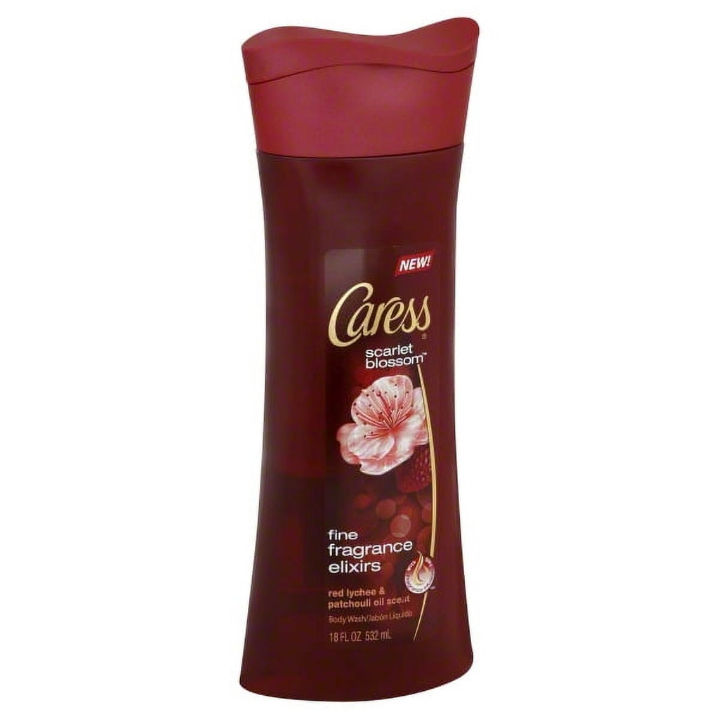 Caress Body Wash Scarlet Blossom 18oz
