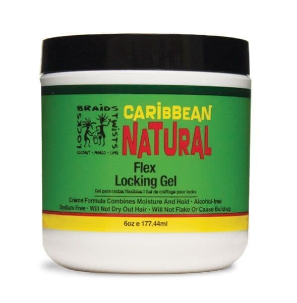 Caribbean Natural Flex Locking Gel Jar 6 oz