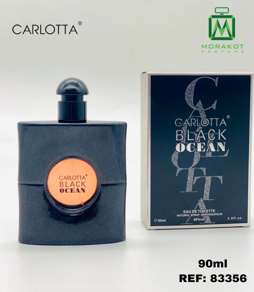 Carlotta Natural Spray Perfume Carlotta Black Ocean 90ml