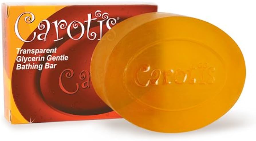 Carotis Bar Soap Transparent Glycerin Gentle Bathing Bar 125 g