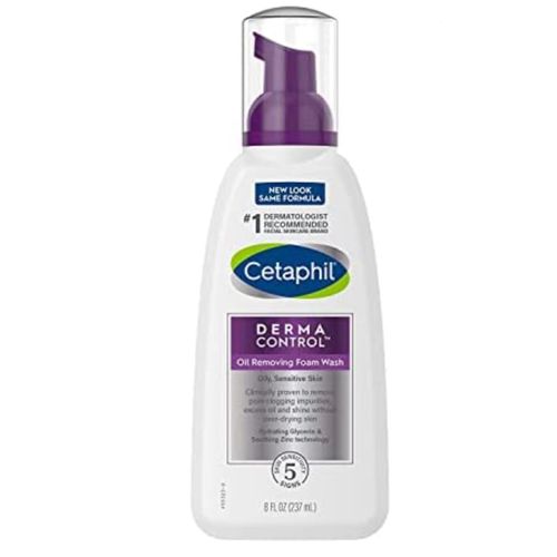 Cetaphil Derma Control Oil Removing Foam Wash 8oz