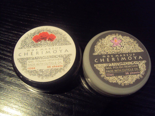 Cherimoya Nail Polish Removal 38sheets Orchid 