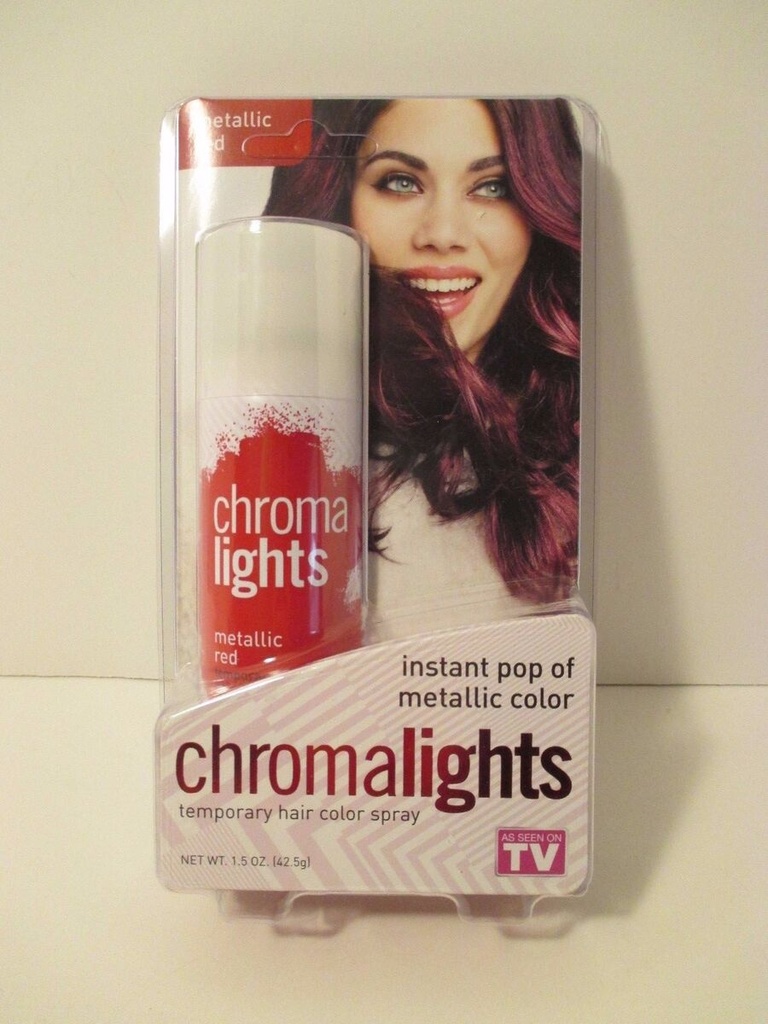 Chromalight Hair Color Spray Metallic Red 