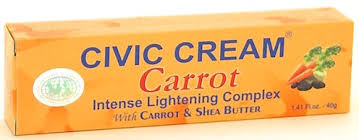 Civic Carrot & Shea Butter Intese Lightening Complex Cream 40 g