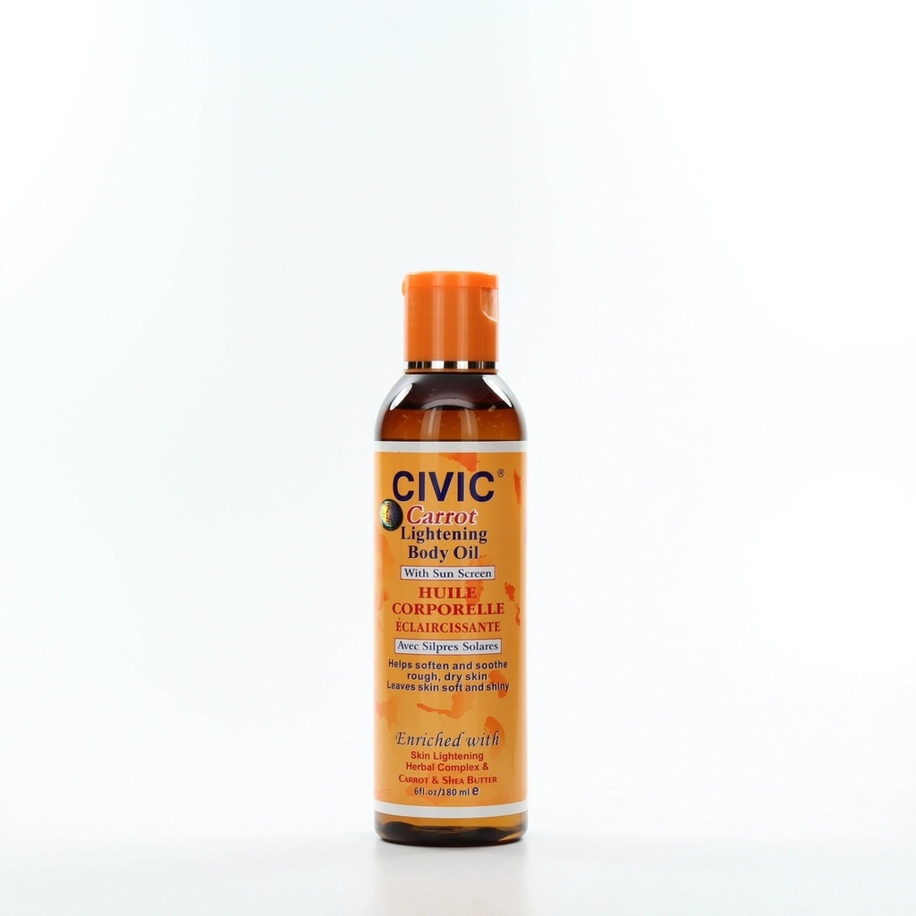 Civic Lightening Body Oil with Sun Screen 180 ml
