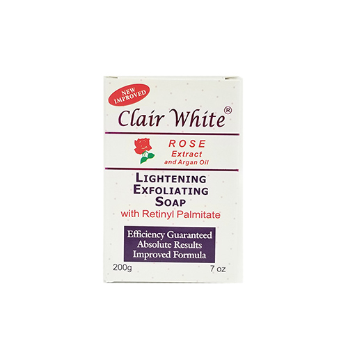 Clair & White Rose Lightening Exfoliating Soap 200 g
