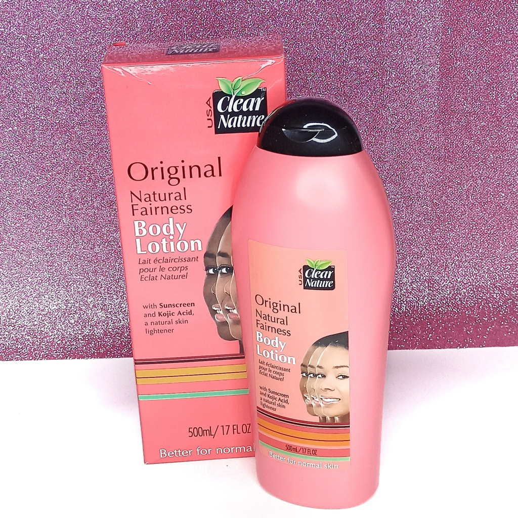 Clear Nature Body Milk Carrot Bightening & Moisturizing 500ml