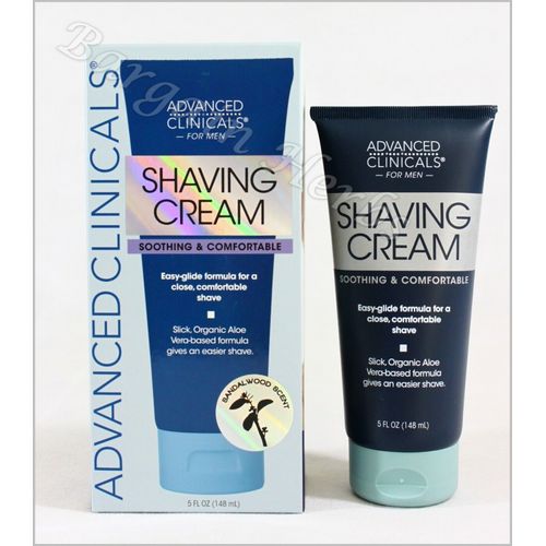 Clinical Advance Clinicals Charcoal Shaving Cream For Men 