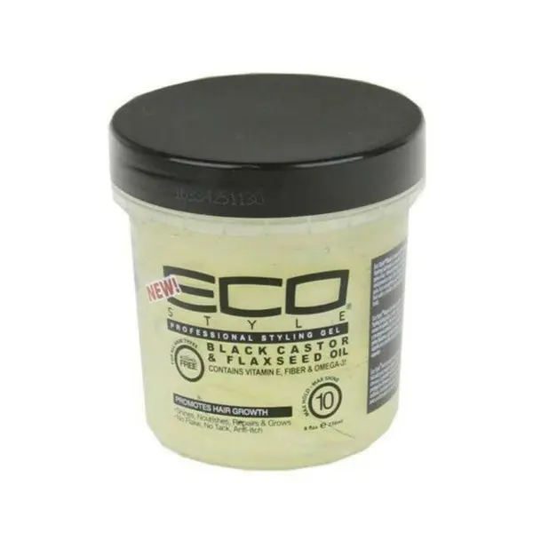 [24666] Eco styler Styling Gel Black Castor & Flaxseed 12 oz