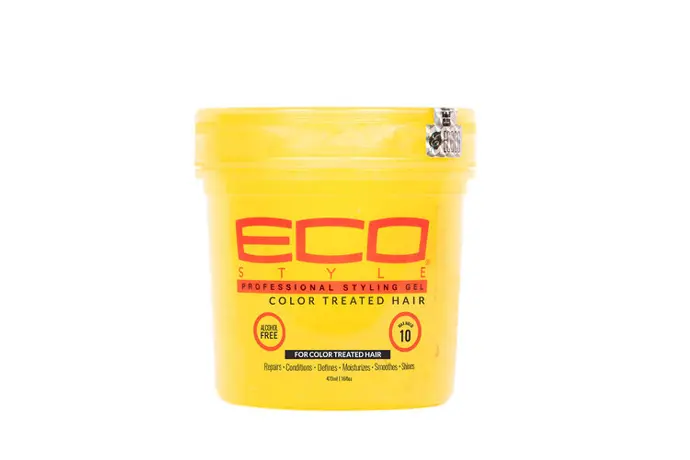 [20444] Eco styler Styling Gel Color Treated Yellow 8oz