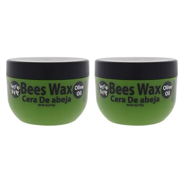 [12731] Ecoco Twisted Bees Duo Pack Bees Wax Olive Oil & Super Protein Styling Gel 