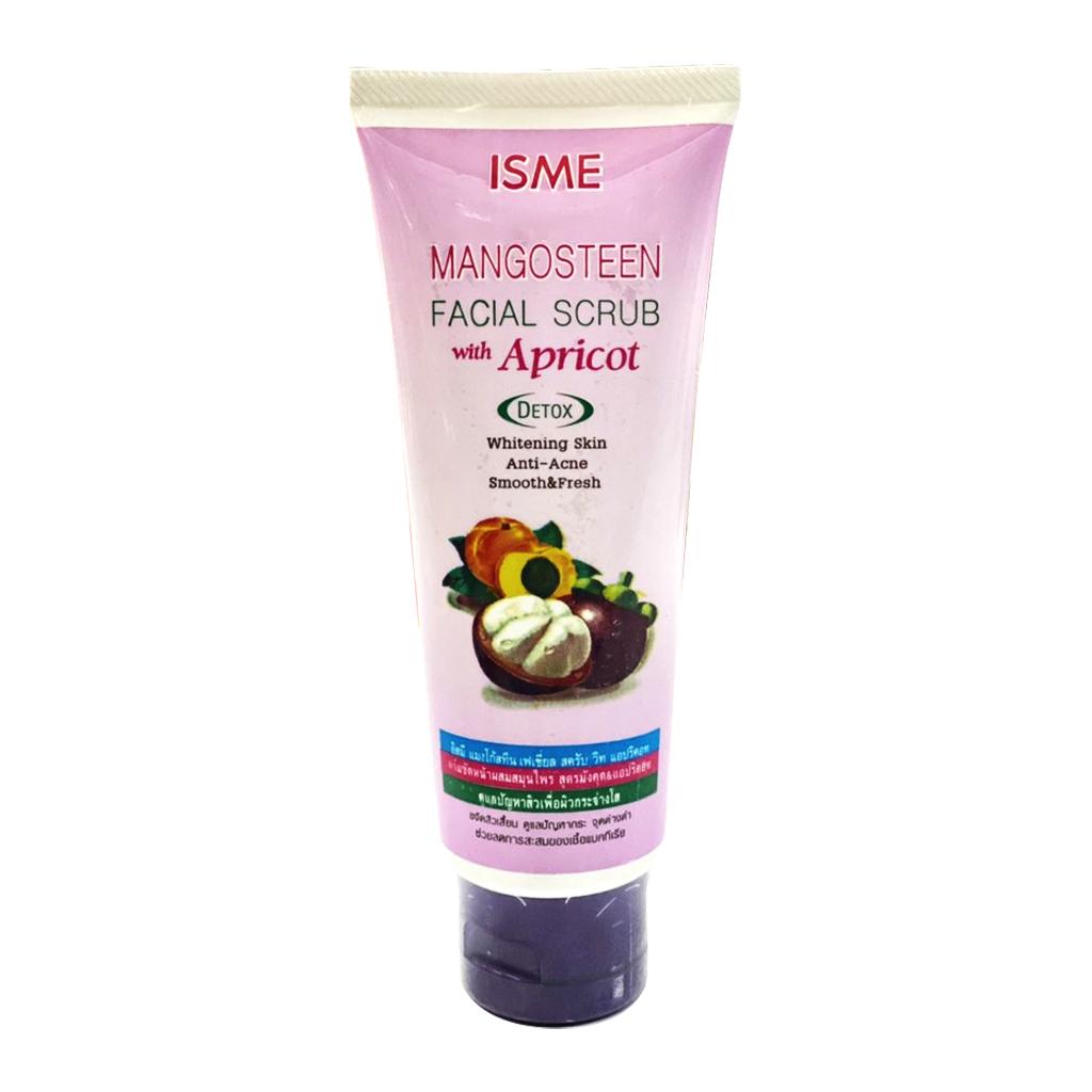 Isme Facial Scrub Mangosteen Facial Scrub with Apricot 100g