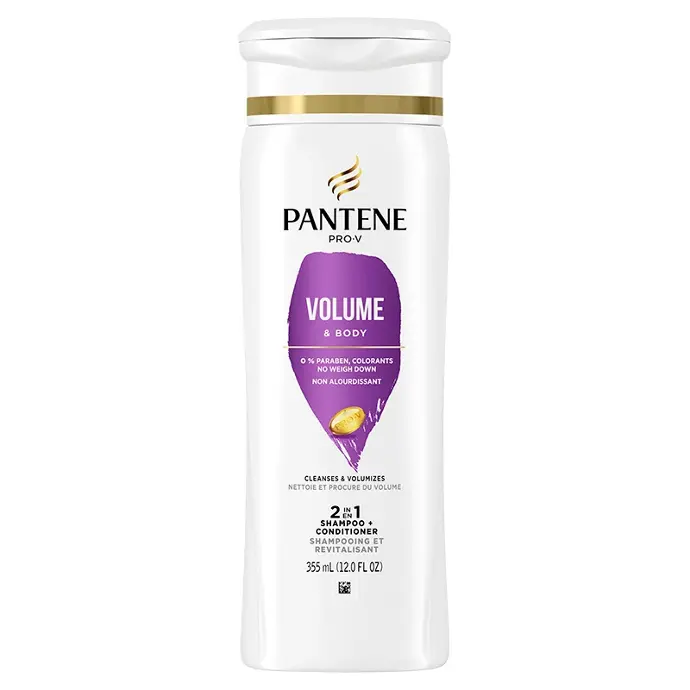 [18265] Pantene 2in1 Shampo & Conditioner Pro-V Volume Shampoo 375 ml