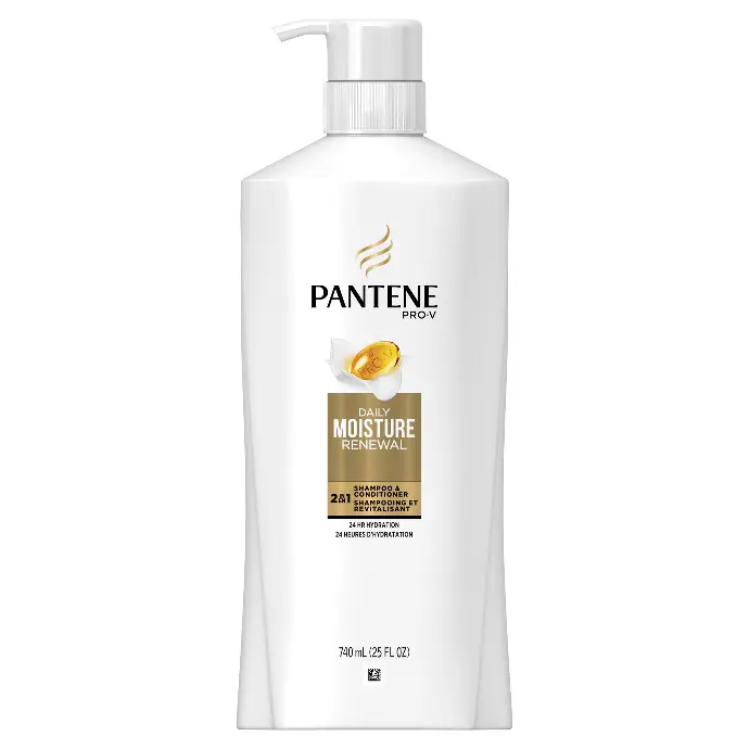 [11591] Pantene Pro-V 2 in 1 Moisture Renewal Shampoo & Conditioner 750 ml