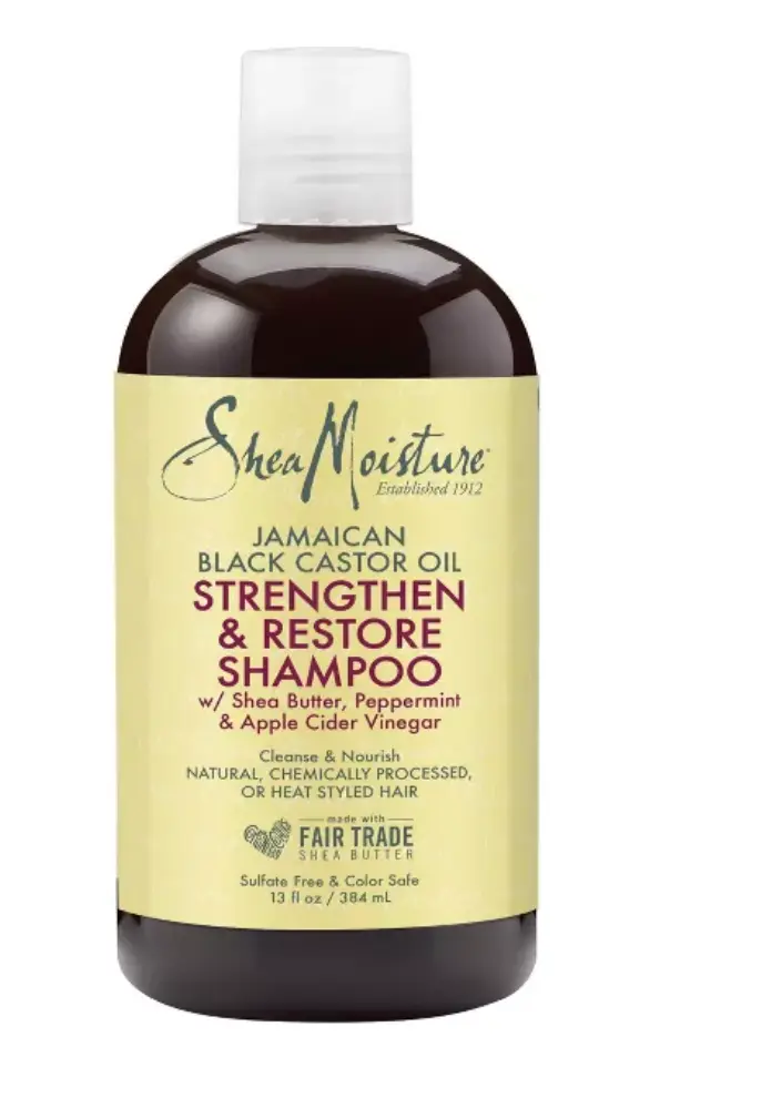 [21630] Shea Moisture Jamaica Black Castor Oil Strenghten & Restore Shampoo 384ml