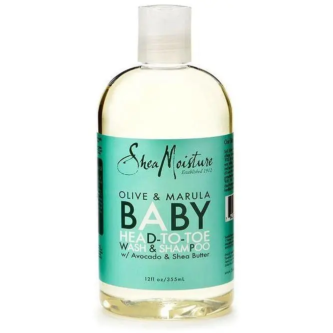 [15324] Shea Moisture Olive & Marula Head-to-Toe Wash & Shampoo 384ml