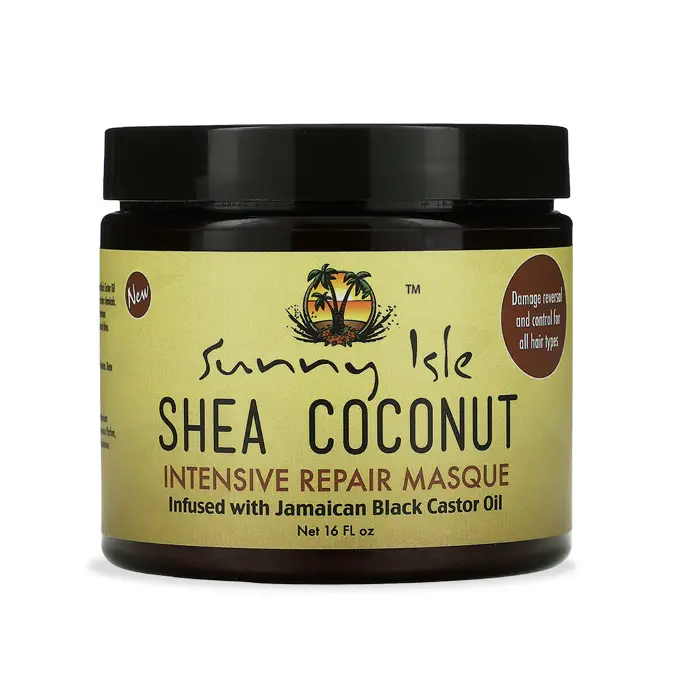 [21598] Sunny Isle Shea Coconut Intensive Repair Masque 16oz