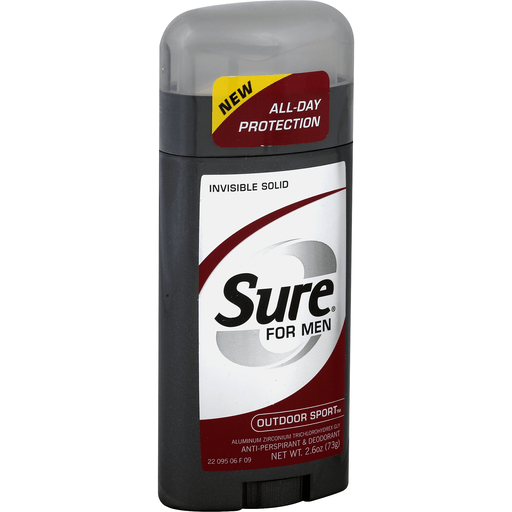 Sure for Men Outdoor Sport Deodorant 2.6oz