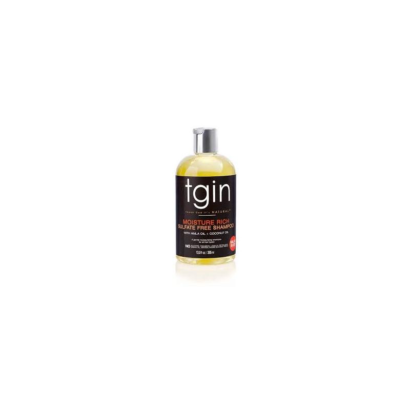 [21675] Tgin Moisture Rich Sulfate Free Shampoo 384ml
