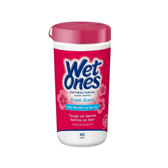 Wet ones Fresh Scent  Antibacterial Kills