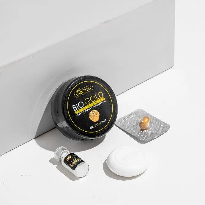 [25125] BioCos 4in1 Bio Gold with Pearl Cream